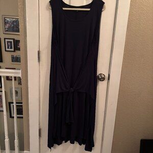 Lane Bryant dark blue dress